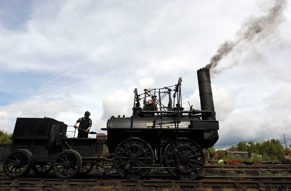 Первый локомотив Роберта Стефенсона отмечает свой юбилей