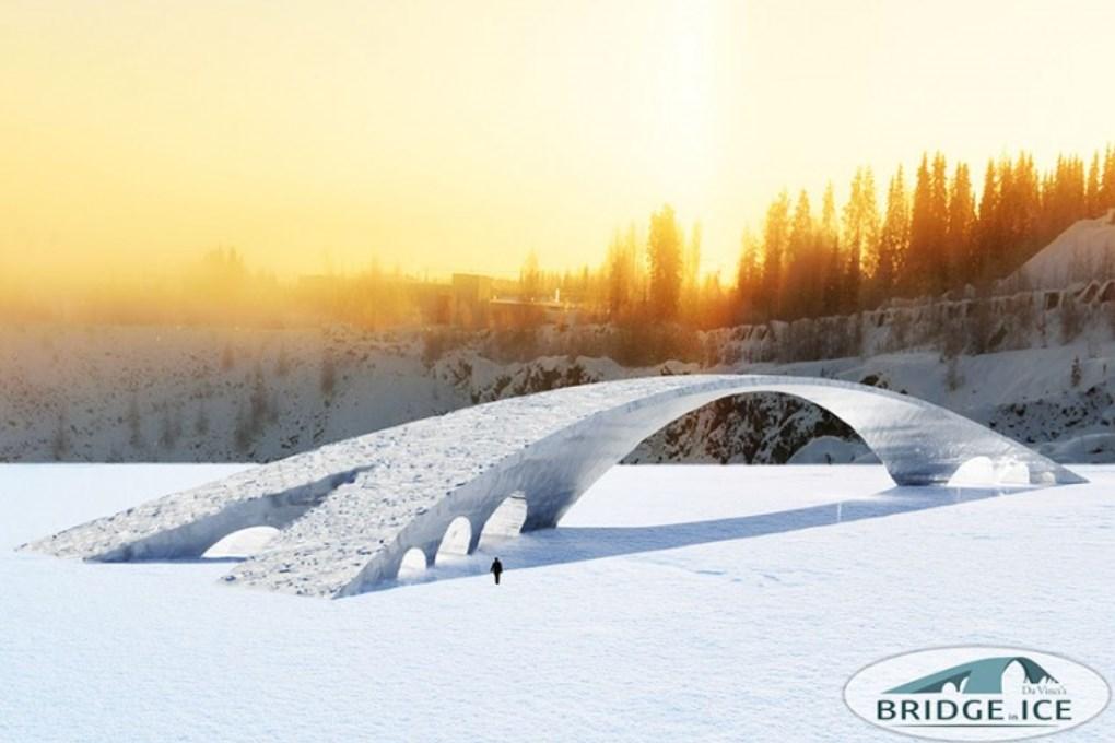 Голландские студенты построят 50-метровый мост изо льда