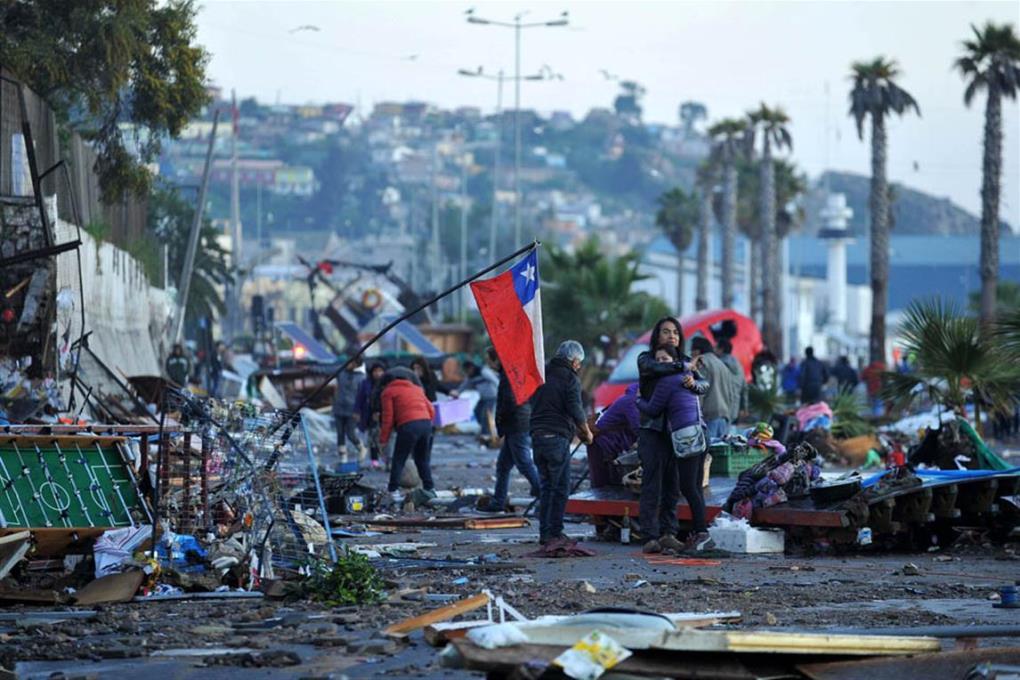 Землетрясение в Чили изменило географию страны