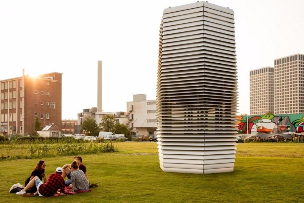 В Голландии создали башню для улавливания смога
