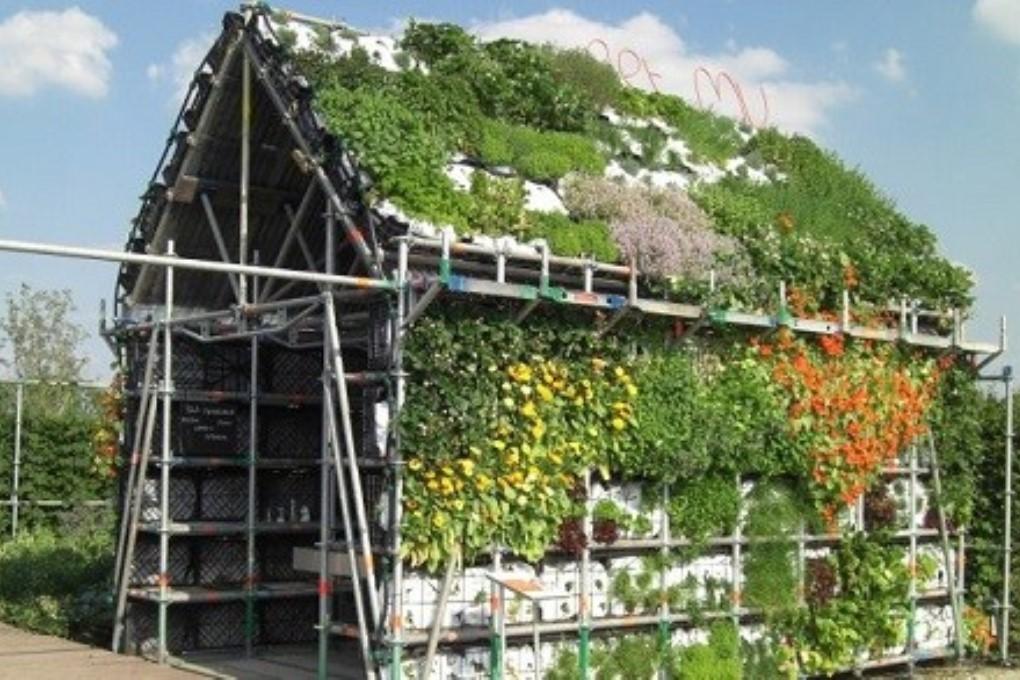 В Нидерландах построили дом из фруктов и овощей