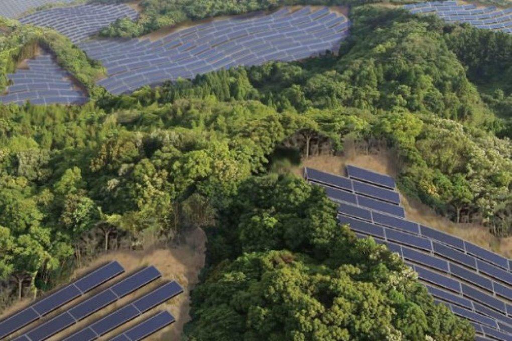 Япония строит на заброшенных полях для гольфа солнечные электростанции
